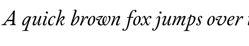 Preview of FONTSPRING DEMO - Neftali Pro Regular Light Italic font