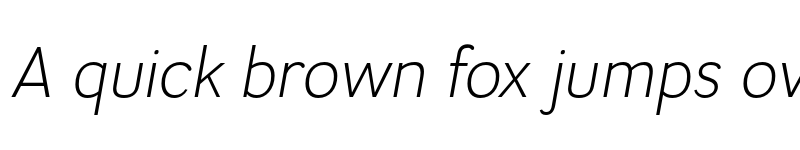 Preview of FONTSPRING DEMO - Negotiate Lt Italic font