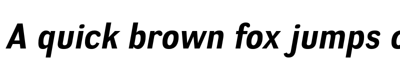 Preview of FONTSPRING DEMO - Negotiate Rg Bold Italic font