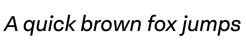 Preview of FONTSPRING DEMO - Neogrotesk Pro It Regular font