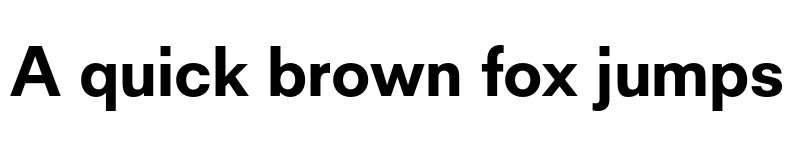 Preview of FONTSPRING DEMO - Neology Grotesque Bold font