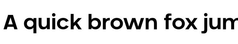 Preview of FONTSPRING DEMO - Neometric Alt Bold font