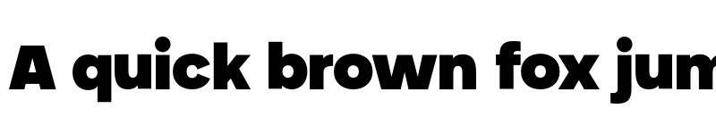 Preview of FONTSPRING DEMO - Neometric Heavy Regular font