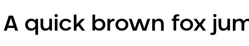 Preview of FONTSPRING DEMO - Neometric Medium Regular font