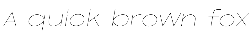 Preview of FONTSPRING DEMO - Neue Metana Variable Italic Regular font