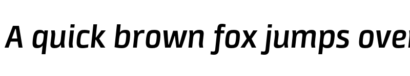 Preview of FONTSPRING DEMO - Neuron Angled Demibold Demibold Italic font