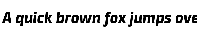 Preview of FONTSPRING DEMO - Neuron Angled Extrabold Extrabold Italic font