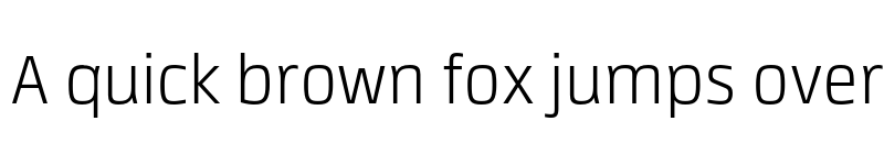 Preview of FONTSPRING DEMO - Neuron Angled Extralight Extralight font