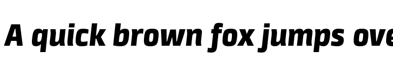 Preview of FONTSPRING DEMO - Neuron Angled Heavy Heavy Italic font