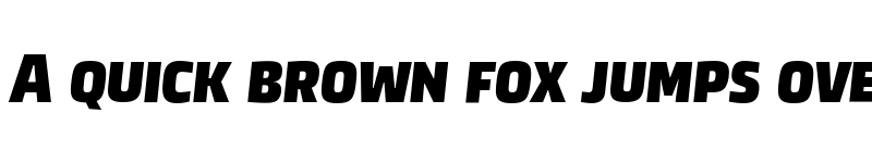 Preview of FONTSPRING DEMO - Neuron Angled SC Black Black Italic font