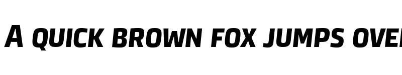 Preview of FONTSPRING DEMO - Neuron Angled SC Extrabold Extrabold Italic font