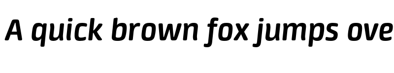 Preview of FONTSPRING DEMO - Neuron Bold Italic font