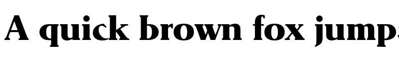 Preview of FONTSPRING DEMO - Nevada Serial Xbold Regular font