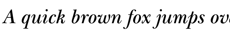 Preview of FONTSPRING DEMO - New Baskerville FS SemiBd Italic font