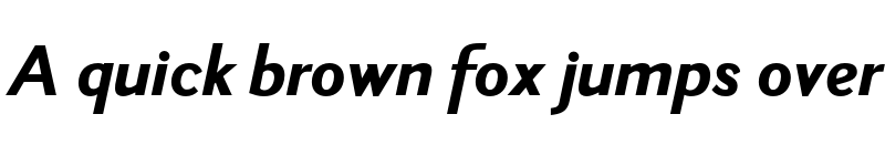 Preview of FONTSPRING DEMO - New Millennium Linear Italic font