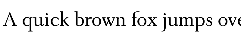 Preview of FONTSPRING DEMO - New Millennium Regular font