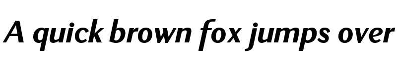 Preview of FONTSPRING DEMO - New Millennium Sans Regular font