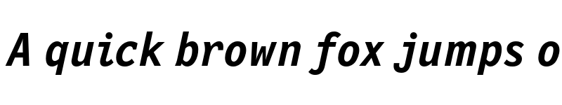 Preview of FONTSPRING DEMO - NewLetterGothic Bold Italic font