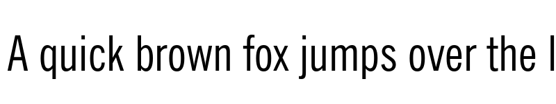 Preview of FONTSPRING DEMO - News Gothic BT Cond Regular font