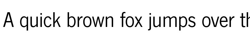 Preview of FONTSPRING DEMO - News Gothic FS Book Regular font