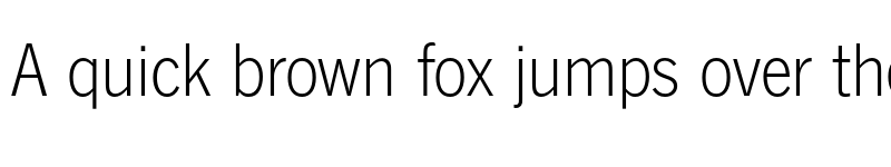Preview of FONTSPRING DEMO - News Gothic FS Light Regular font