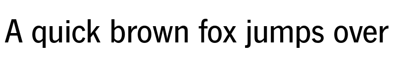 Preview of FONTSPRING DEMO - News Gothic FS Medium Regular font