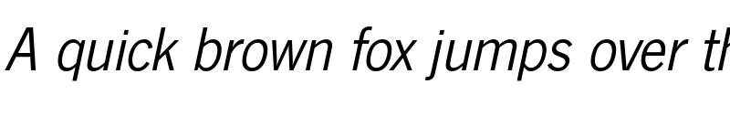 Preview of FONTSPRING DEMO - NewsGot Italic font