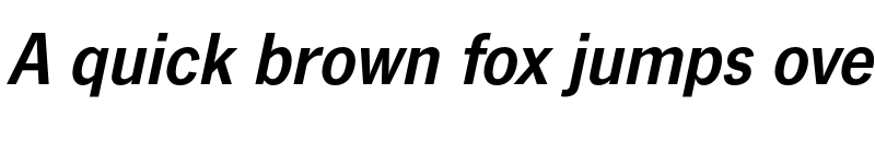 Preview of FONTSPRING DEMO - NewsGotDem Italic font