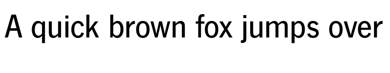 Preview of FONTSPRING DEMO - NewsGotMed Regular font