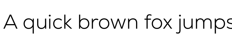 Preview of FONTSPRING DEMO - Nexa Light Regular font