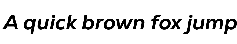 Preview of FONTSPRING DEMO - Nexa Text Extra Bold Italic Regular font