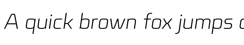 Preview of FONTSPRING DEMO - Nicomedia ExtLt Ita Italic font
