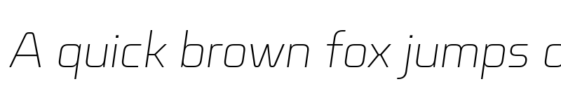 Preview of FONTSPRING DEMO - Nicomedia Thin Ita Italic font