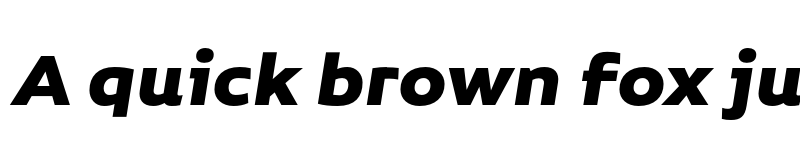 Preview of FONTSPRING DEMO - Niemeyer Black It Regular font