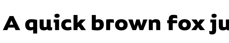 Preview of FONTSPRING DEMO - Niemeyer Black Regular font