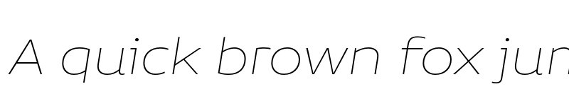 Preview of FONTSPRING DEMO - Niemeyer Thin It Regular font