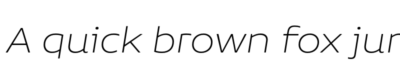 Preview of FONTSPRING DEMO - Niemeyer UltraLight It Regular font