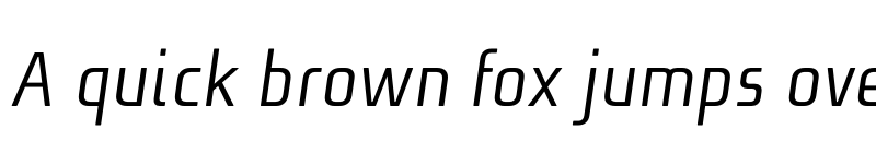 Preview of FONTSPRING DEMO - Niks Normal Italic font