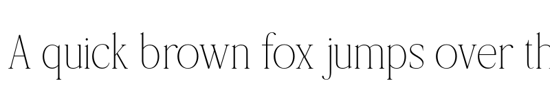 Preview of FONTSPRING DEMO - Nillota Thin Regular font