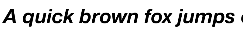 Preview of FONTSPRING DEMO - Nimbus Sans Round Bold Italic font