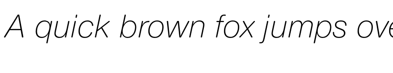 Preview of FONTSPRING DEMO - Nimbus Sans Round Light Italic font
