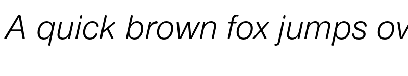 Preview of FONTSPRING DEMO - Nimbus Sans Round Regular Italic font