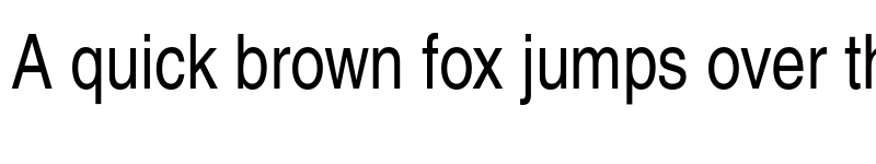 Preview of FONTSPRING DEMO - NimbusSanConL Regular font