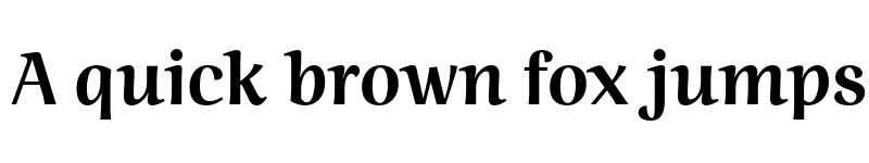 Preview of FONTSPRING DEMO - Ninfa Bold font