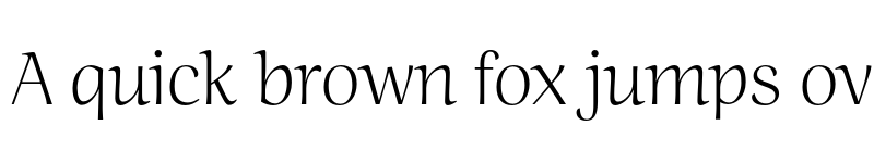 Preview of FONTSPRING DEMO - Ninfa Light Light font