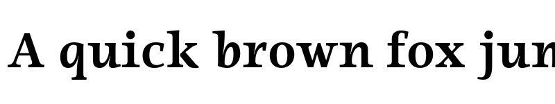 Preview of FONTSPRING DEMO - Ninfa Serif Bold font