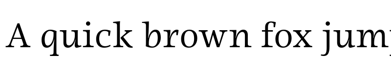 Preview of FONTSPRING DEMO - Ninfa Serif Book Regular font