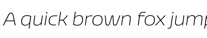 Preview of FONTSPRING DEMO - Nizzoli Alt ExtraLight It Regular font