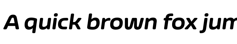 Preview of FONTSPRING DEMO - Nizzoli Alt Rd Black It Regular font