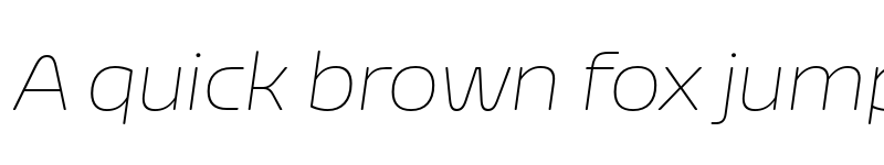Preview of FONTSPRING DEMO - Nizzoli Alt Rd Thin It Regular font